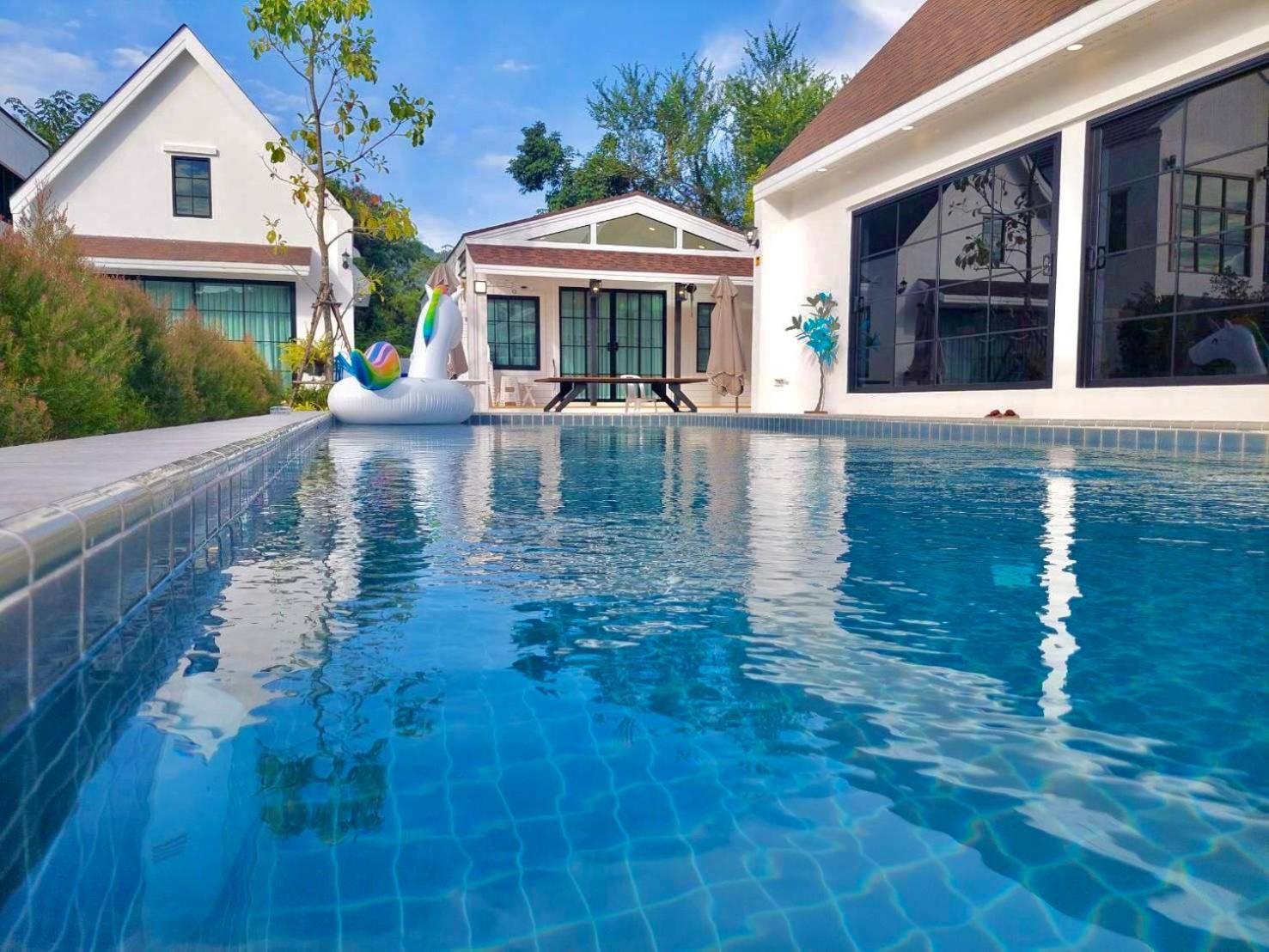 Chamonte Pool Villa Khao Yai Ban Muak Lek Nai Kültér fotó