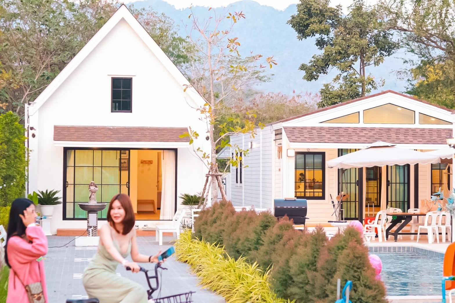 Chamonte Pool Villa Khao Yai Ban Muak Lek Nai Kültér fotó