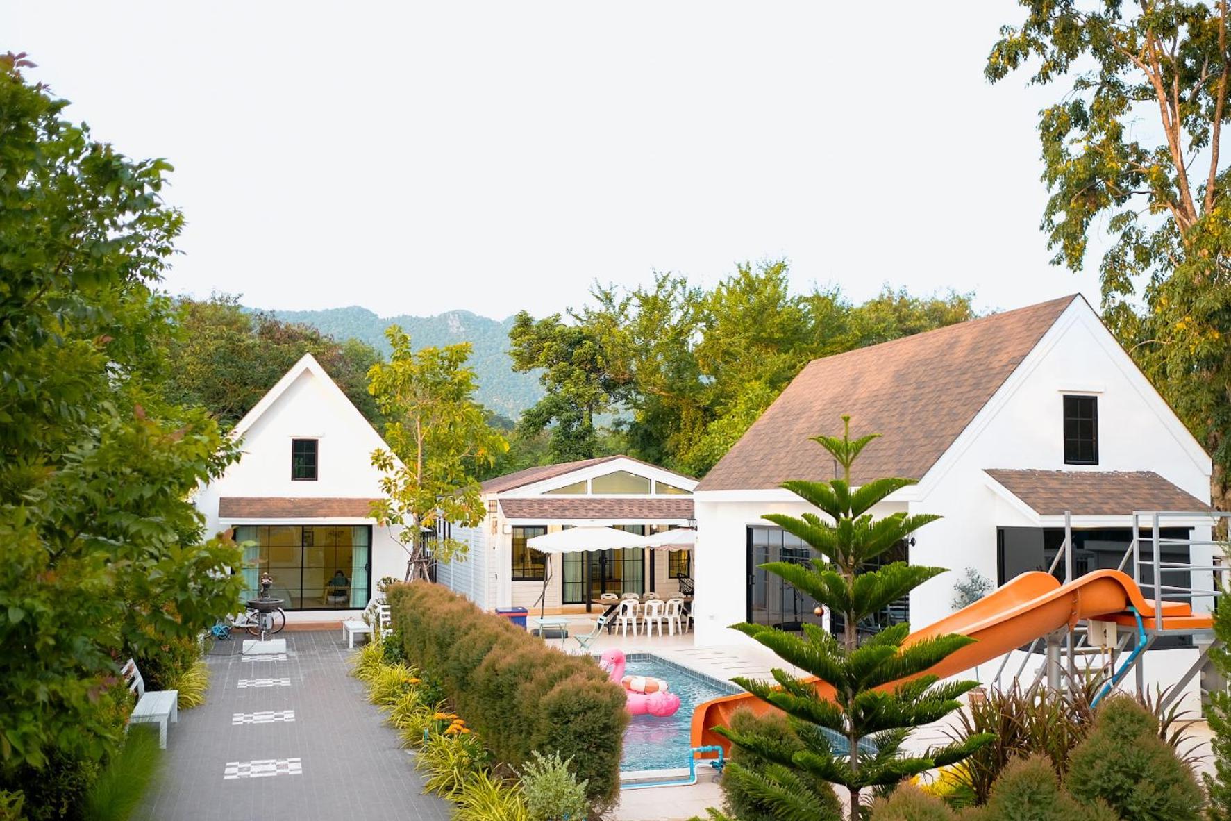 Chamonte Pool Villa Khao Yai Ban Muak Lek Nai Kültér fotó