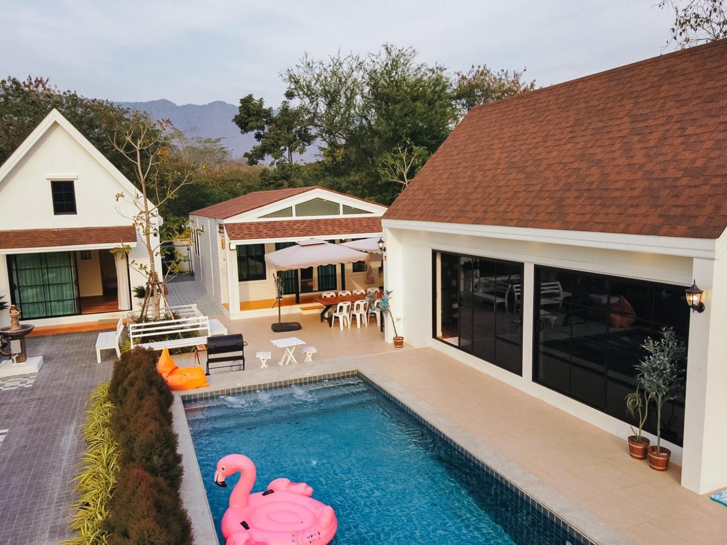 Chamonte Pool Villa Khao Yai Ban Muak Lek Nai Kültér fotó