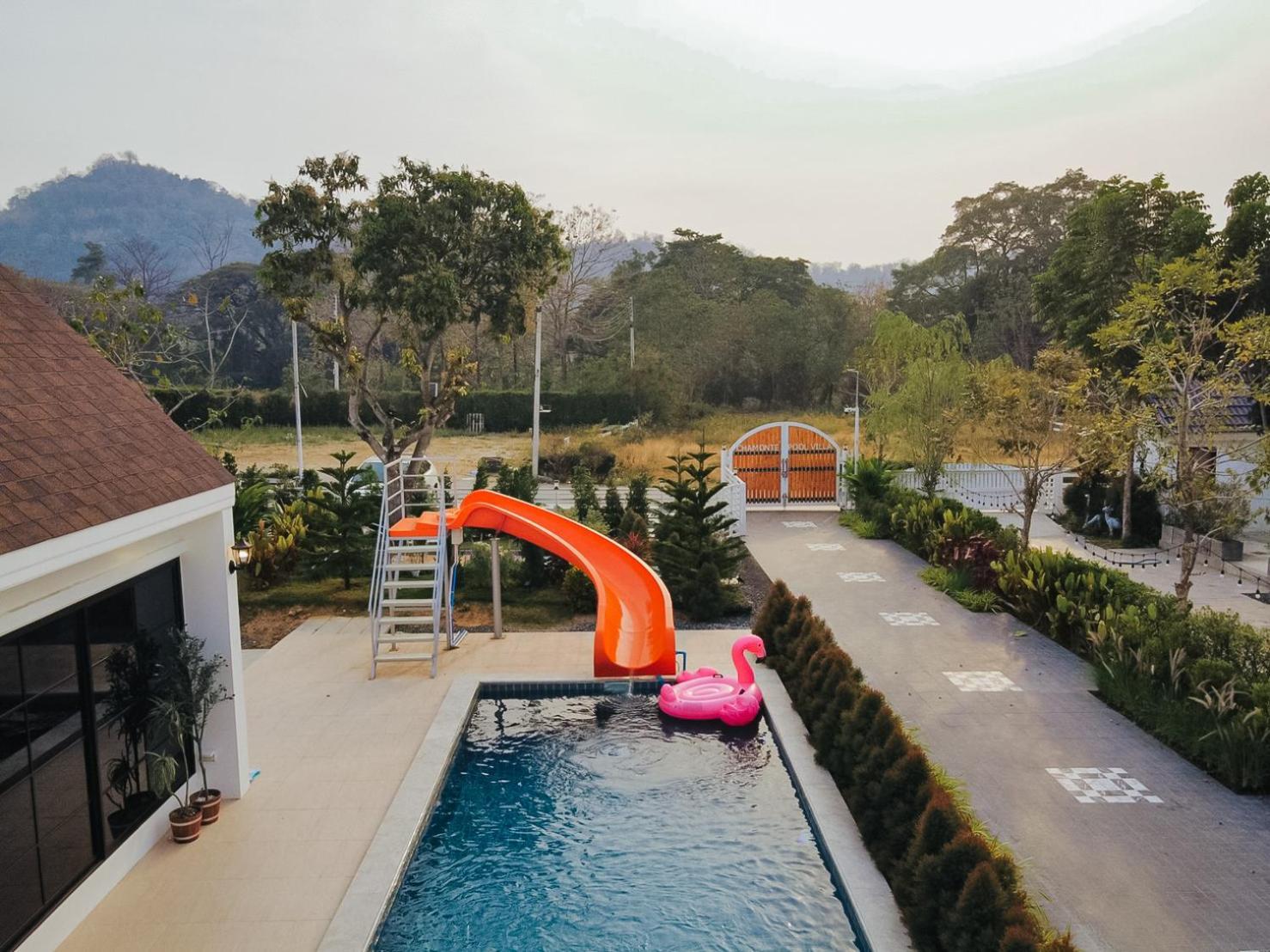 Chamonte Pool Villa Khao Yai Ban Muak Lek Nai Kültér fotó